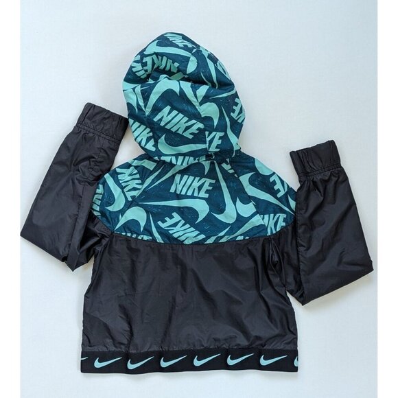 Kids Nike Windrunner Windbreaker Boys Girls Teal Size M Age 10 - 11 - Picture 3 of 10